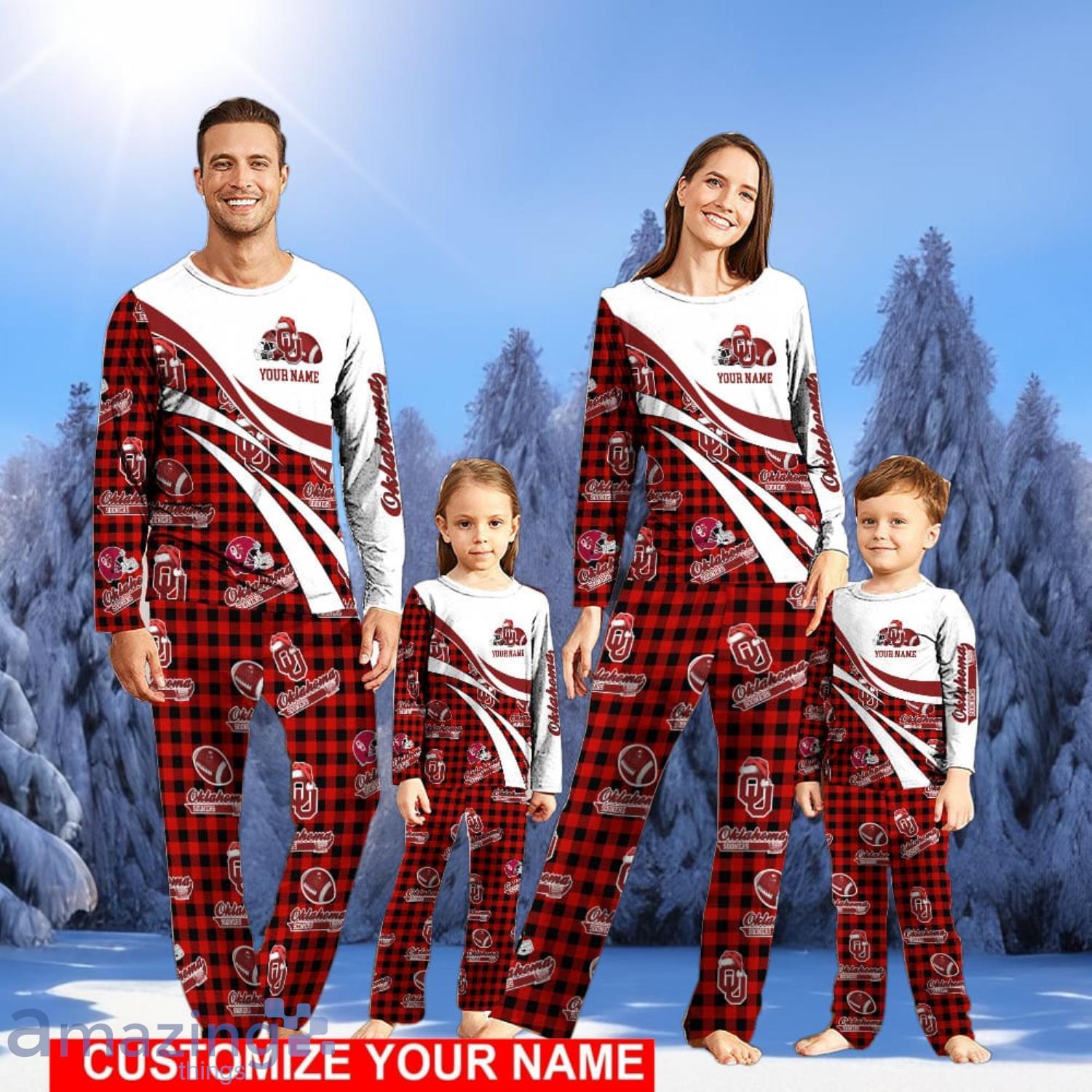 Personalized Buffalo Plaid Christmas Pajamas