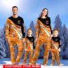 Oklahoma State Cowboys Cute Christmas Pajamas Set Personalized Name Christmas Gifts For Fans