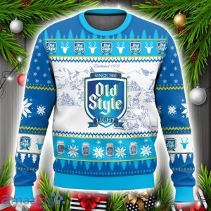 Old Style Light Ugly Christmas Sweater Cute Christmas Gift Product Photo 1