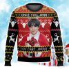 Once You Jimin You Can’t Jimout Pun Funny Ugly Christmas Sweater, Xmas Gift Ideas For Fans