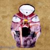One Piece Monkey D Luffy Red 3D Hoodie Impressive Gift For Men And Women