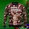 Oops I Moosed Up Ugly Christmas Sweaters Special Gift For Men And Women