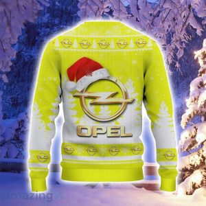 Opel Santa Hat Pattern Ugly Christmas Sweater For Men And Women Product Photo 3