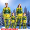 Oregon Ducks Pajamas Set Family Custom Name Christmas Gift Football Team Pajamas Set
