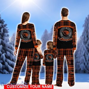 Oregon State Beavers Pajamas Personalized NameChristmas Pajamas For FamilyChristmas Gift Product Photo 2