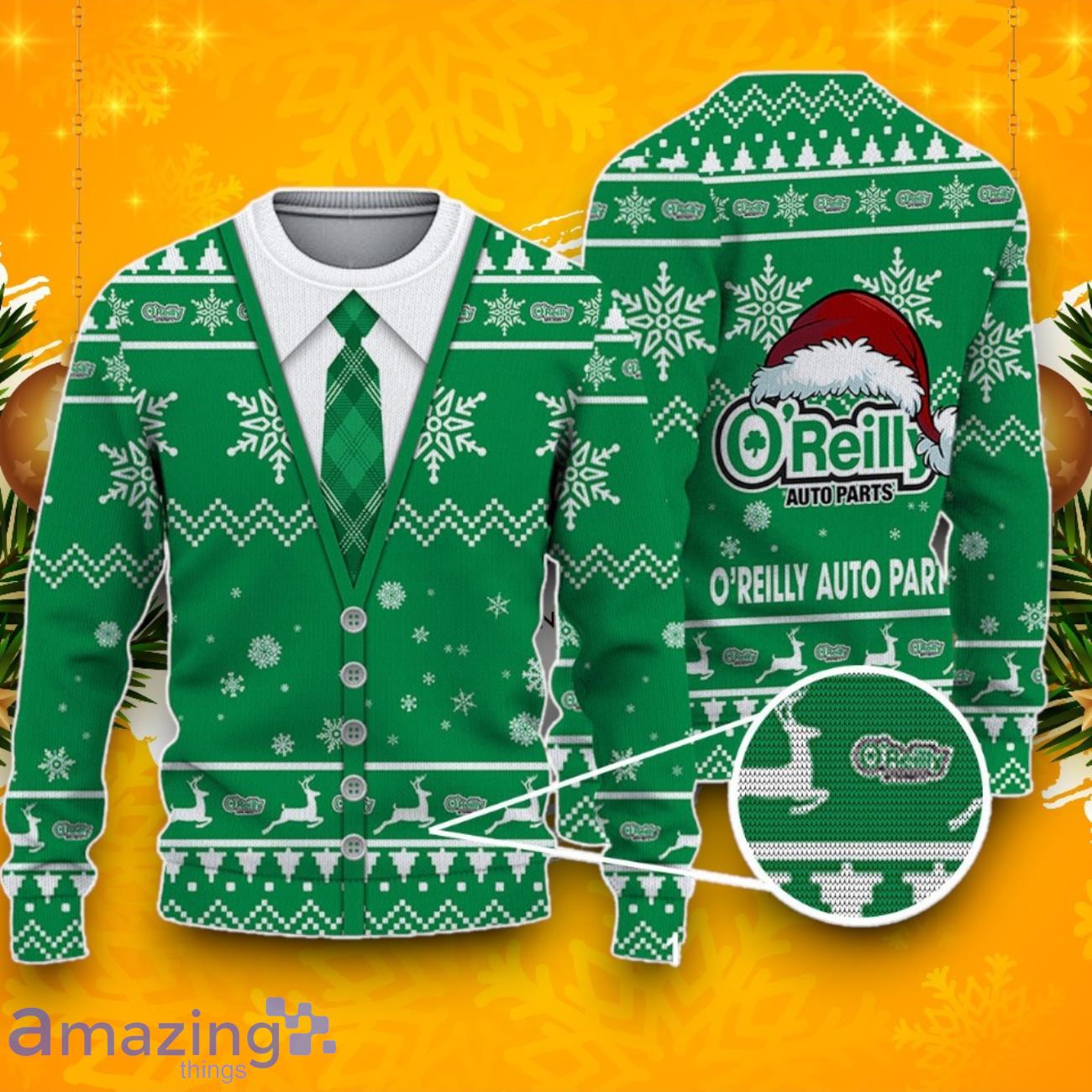 O'reilly Auto Parts Ugly Christmas Sweater, Best Gift Ideas 2023 For Men Women image O'reilly Auto Parts Ugly Christmas Sweater, Best Gift Ideas 2023 For Men Women