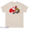 Ottawa Senators Santa Claus Logo Christmas T Shirt