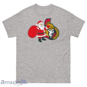 Ottawa Senators Santa Claus Logo Christmas T Shirt Product Photo 3