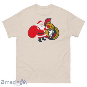 Ottawa Senators Santa Claus Logo Christmas T Shirt Product Photo 1