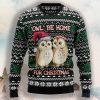 Owl Be Home Ugly Christmas Sweater For Men & Women