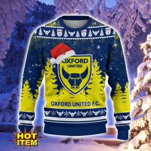 Oxford United Ugly Christmas Sweater Holiday Gift Ideas For Sport Fans Product Photo 2