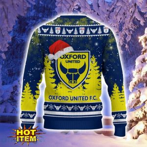 Oxford United Ugly Christmas Sweater Holiday Gift Ideas For Sport Fans Product Photo 3