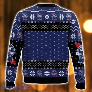 Pabst Blue Ribbon Ugly Christmas Sweater Christmas Gift 3D printed Sweater Product Photo 2