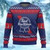 Pabst Blue RiNFL Buffalo Billson Drink Christmas Ugly Sweater Pbr17 Gift For Men And Women
