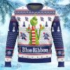 Pabst Blue RiNFL Buffalo Billson Grinch Christmas Ugly Sweater Gift For Men And Women