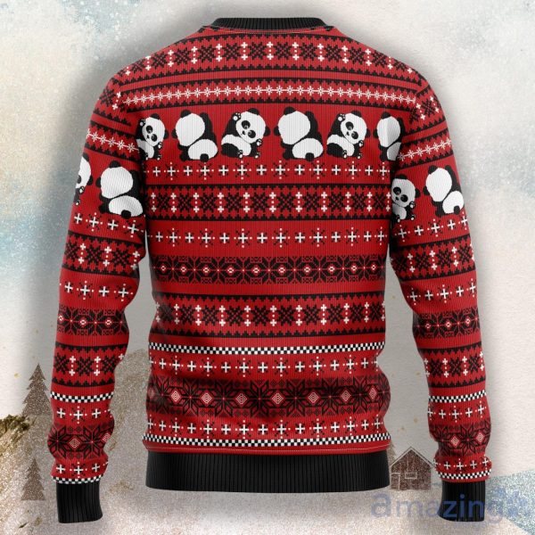 Panda Christmas Ugly Christmas Sweater For Men & Women Product Photo 2