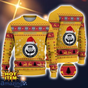 Partick Thistle F.C. 3D Ugly Christmas Sweater For Men And Women Sport Fans Product Photo 1