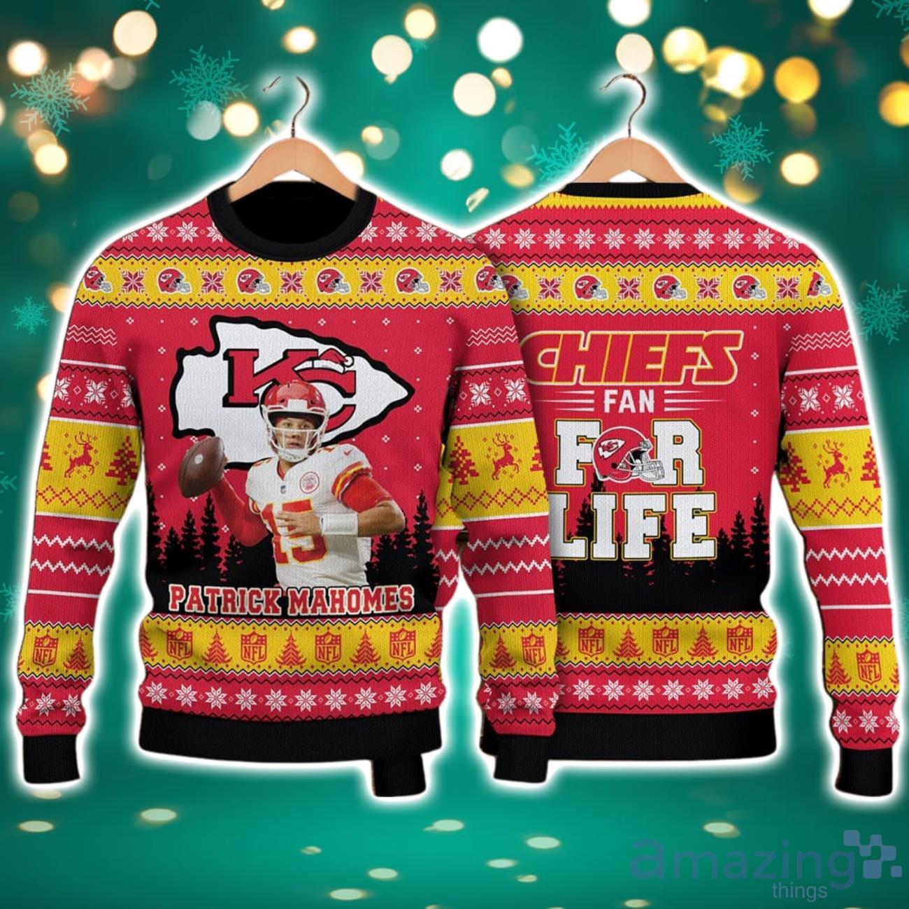 Patrick mahomes 2025 ugly christmas sweater