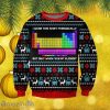 Periodic Table I Wear This Shirt Periodically But Only When I’M In My Element  Personalized Name Ugly Knitted Sweater Christmas Gifty