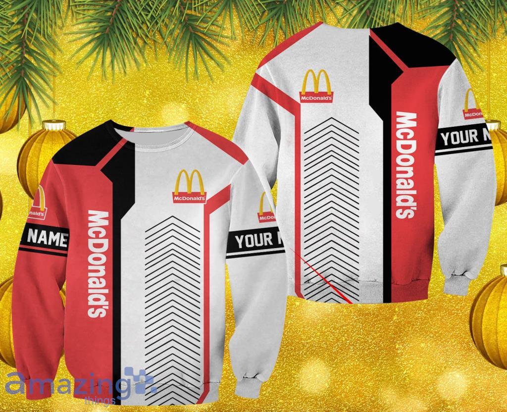 Personalized All Over Printed Mcdonald's V2 Ugly Sweater Christmas Gift For Men And Women image Personalized All Over Printed Mcdonald's V2 Ugly Sweater Christmas Gift For Men And Women