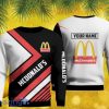 Personalized All Over Printed Mcdonald’s V6 Ugly Sweater Christmas Gift For Men And Women