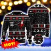 Personalized Disc Golf Noel Pattern Ugly Christmas Sweater – All Over Print 3d Sweater Gift For Men And Women