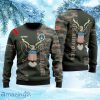 Personalized Eagle U.S Air Force Military Camo II Christmas Ugly Sweater 3D