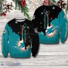 Personalized Festive Style Miami Dolphins Logo Ugly Christmas Sweater NFL
