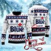 Personalized Funny Labatt Blue Ugly Christmas Sweater Gift For Men And Women