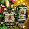 Personalized Jameson Irish Whiskey Ugly Christmas Sweaters Style Gift