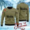 Personalized Modelo Beer Flag Military Green Christmas Christmas Ugly Sweater Gift For Men And Women