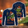 Personalized Name NCAA Auburn Tigers Football Fans Sweater Grinch Ugly Sweater Christmas Christmas Gift Ideas