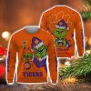 Personalized Name NCAA Clemson Tigers Football Fans Sweater Grinch Ugly Sweater Christmas Christmas Gift Ideas