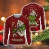 Personalized Name NCAA Oklahoma Sooners Football Fans Sweater Grinch Ugly Sweater Christmas Christmas Gift Ideas