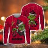 Personalized Name NCAA Wisconsin Badgers Football Fans Sweater Grinch Ugly Sweater Christmas Christmas Gift Ideas