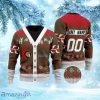 Personalized NHL Ottawa Senators Elk Pattern Ugly Christmas Sweater Perfect Gift For Big Fans