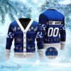 Personalized NHL Toronto Maple Leafs Elk Pattern Ugly Christmas Sweater Perfect Gift For Big Fans