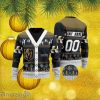 Personalized NHL Vegas Golden Knights Elk Pattern Ugly Christmas Sweater Perfect Gift For Big Fans