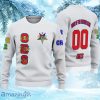Personalized Oes Order Of The Eastern Star Knitted Ugly Christmas Sweater