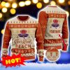 Personalized Peach Crown Royal Ugly Christmas Sweater Gift For Men And Women