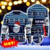 Personalized Santa Hat Busch Light Christmas Sweater Gift For Men And Women