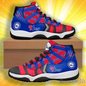 Philadelphia 76ers - National Basketball Association Air Jordan 11 For Fans Product Photo 2