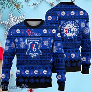Philadelphia 76ers National Basketball Association Christmas Sweater Xmax Gifts Product Photo 1