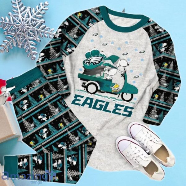 Philadelphia Eagles Christmas Limited Edition Pajamas Set Product Photo 2