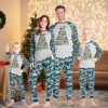 Philadelphia Eagles Christmas Tree Limited Edition Pajamas Set