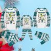 Philadelphia Eagles Things That Make Me Happy Grinch Pajamas Set