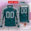Philadelphia Eagles Ugly Sweater Custom Name And Number Hot Design For Christmas Gift