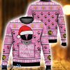 Pink Ranger Ho-Ho Power Rangers Ugly Christmas Sweater 2023 Sweater