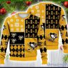 Pittsburgh Penguins All Over Printed 3D Christmas Sweater Ice Hockey NHL Fans Gift