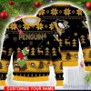 Pittsburgh Penguins Grinch Ugly Christmas Sweater Ice Hockey NHL Christmas Gift 3D Sweater Custom Name